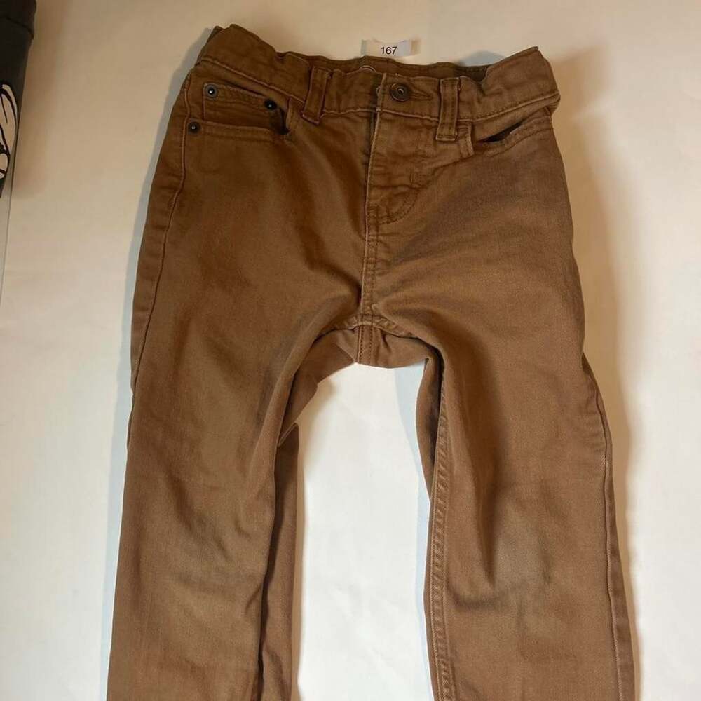 Wonder Nation Slim Jeans Size 7 Brown Denim Pants